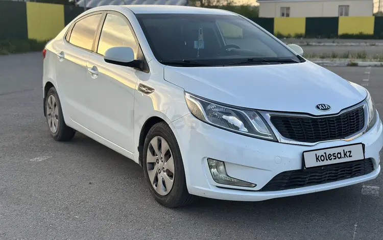Kia Rio 2014 года за 4 750 000 тг. в Костанай