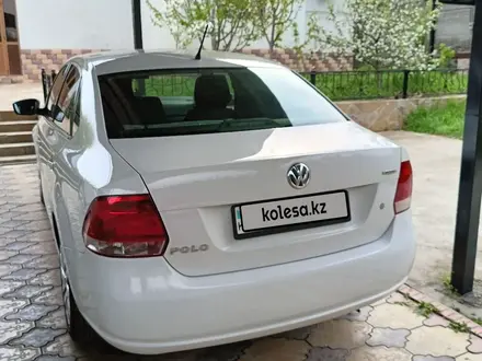 Volkswagen Polo 2013 года за 5 000 000 тг. в Шымкент – фото 9