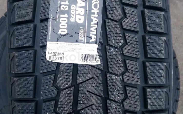 Зимние шины без шипов Yokohama IceGuard SUV G075 235/55 R18 100Q за 100 000 тг. в Алматы