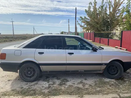 Audi 80 1989 года за 850 000 тг. в Уральск – фото 6