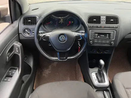 Volkswagen Polo 2016 года за 5 660 000 тг. в Алматы – фото 11