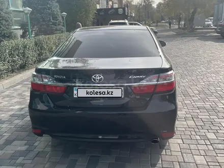 Toyota Camry 2015 года за 11 700 000 тг. в Тараз – фото 10