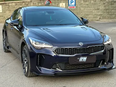 Сплиттер (накладка) переднего бампера Kia Stinger 2018 - 2023 за 29 990 тг. в Алматы – фото 4