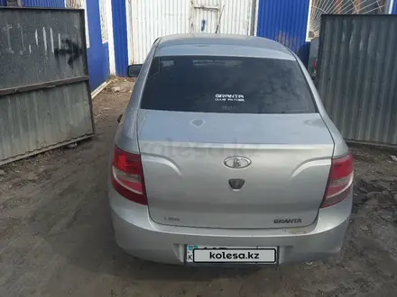 ВАЗ (Lada) Granta 2190 2013 года за 1 500 000 тг. в Актобе – фото 3
