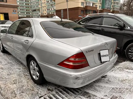 Mercedes-Benz S 320 2001 года за 2 650 000 тг. в Алматы – фото 6