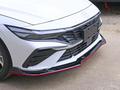 Сплиттер переднего бампера Hyundai Elantra 2023 + за 29 990 тг. в Алматы – фото 13