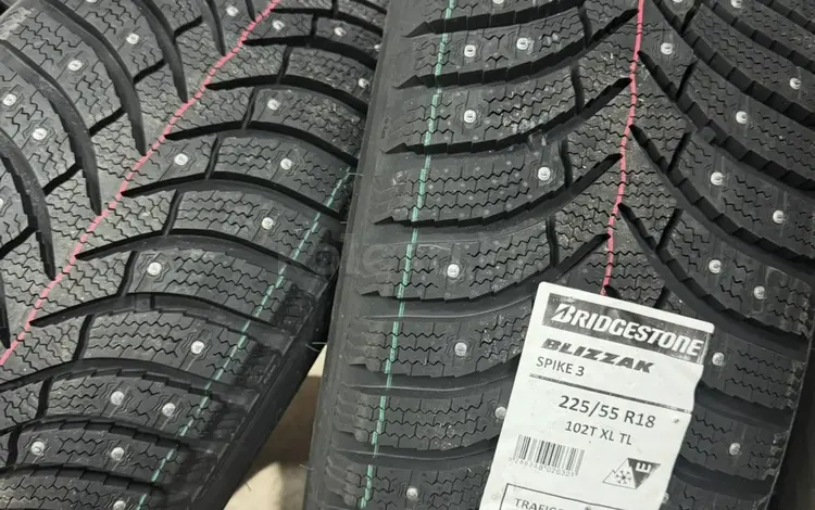 Комплект Зимние шины Bridgestone Blizzak spike 3 2025 годүшін250 000 тг. в Астана