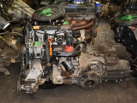 Двигатель Audi 2.0 8V Моновпрыск Трамблер за 200 000 тг. в Тараз – фото 2