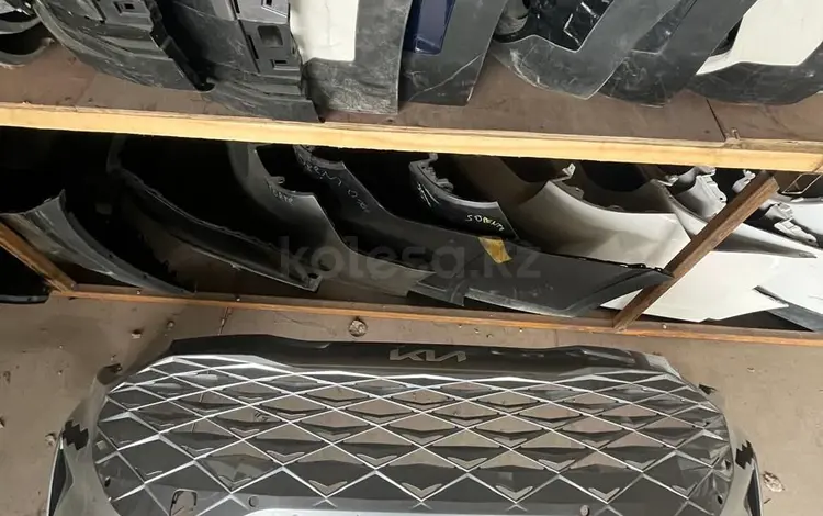 Передний бампер в сборе на KIA HYUNDAI за 10 000 тг. в Шымкент