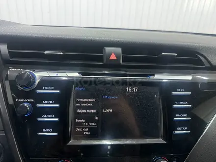 Toyota Camry 2018 года за 9 506 400 тг. в Астана – фото 12