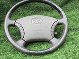 Руль, Мультируль Toyota (Дерево + Кожа) Оригинал за 50 000 тг. в Алматы – фото 4