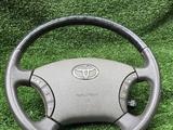 Руль, Мультируль Toyota (Дерево + Кожа) Оригинал за 50 000 тг. в Алматы – фото 5