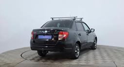 ВАЗ (Lada) Granta 2190 2019 годаүшін2 550 000 тг. в Астана – фото 5