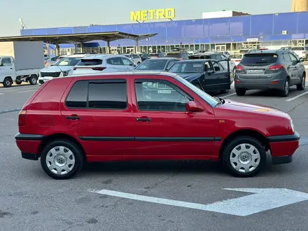 Volkswagen Golf 1993 года за 1 650 000 тг. в Талдыкорган – фото 9