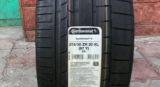 Continental sport contact 6 245/35 R20 275/30 R20 ДОСТАВКА 24 ЧАСА за 550 000 тг. в Алматы