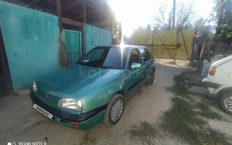 Volkswagen Golf 1992 годаүшін1 200 000 тг. в Тараз