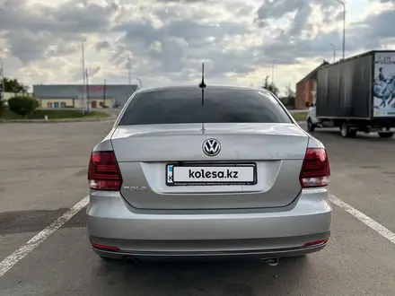 Volkswagen Polo 2019 года за 6 700 000 тг. в Костанай – фото 8