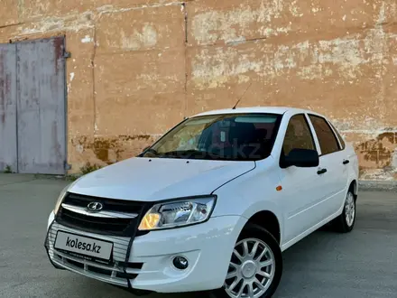 ВАЗ (Lada) Granta 2190 2014 года за 3 700 000 тг. в Костанай – фото 4