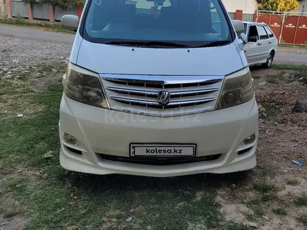 Toyota Alphard 2006 года за 6 500 000 тг. в Кентау – фото 4