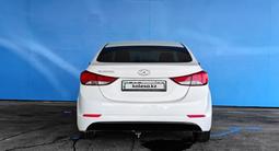 Hyundai Elantra 2014 года за 3 676 250 тг. в Шымкент – фото 4