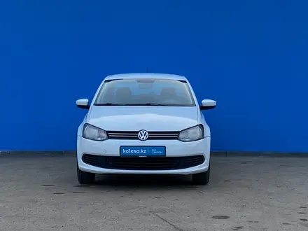 Volkswagen Polo 2014 года за 5 500 000 тг. в Алматы – фото 2