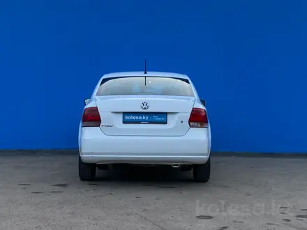 Volkswagen Polo 2014 года за 5 640 000 тг. в Алматы – фото 4