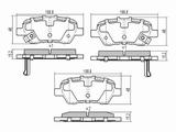 Колодки тормозные задние за 4 800 тг. в Астана