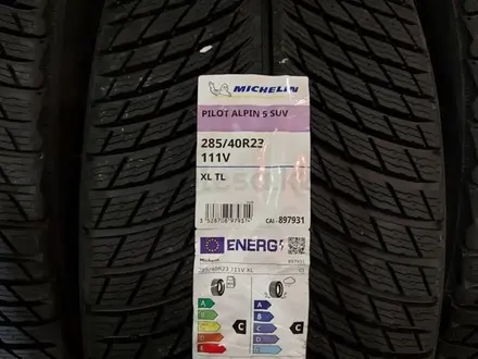 Michelin Pilot Alpin 5 SUV 285/40 R23 111V за 400 000 тг. в Семей – фото 5