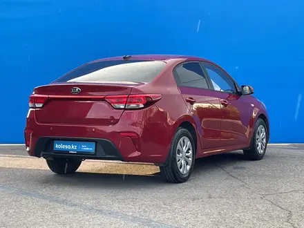 Kia Rio 2019 года за 6 880 000 тг. в Алматы – фото 3