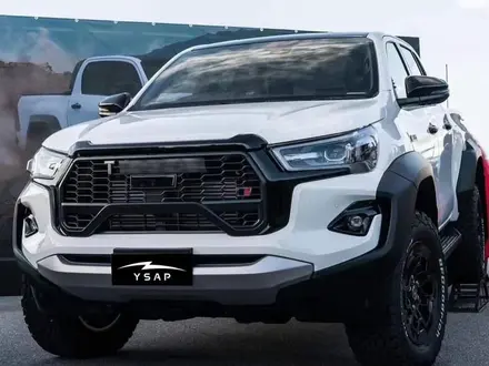 Аэродинамический обвес на Toyota Hilux/Revo 2016-19 дизайн 2023 GR SPORT за 450 000 тг. в Атырау – фото 4