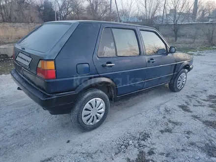 Volkswagen Golf 1989 года за 390 000 тг. в Тараз – фото 3