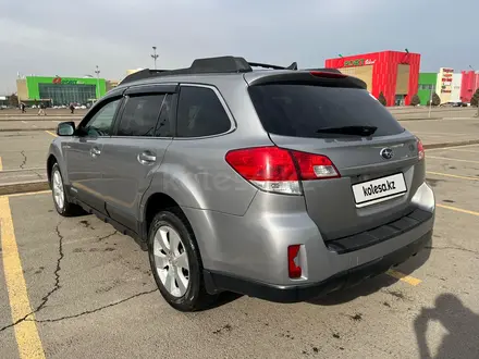 Subaru Outback 2011 года за 6 500 000 тг. в Алматы – фото 4