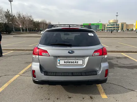 Subaru Outback 2011 года за 6 500 000 тг. в Алматы – фото 5