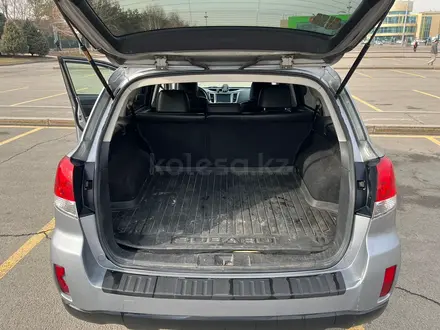 Subaru Outback 2011 года за 6 500 000 тг. в Алматы – фото 8