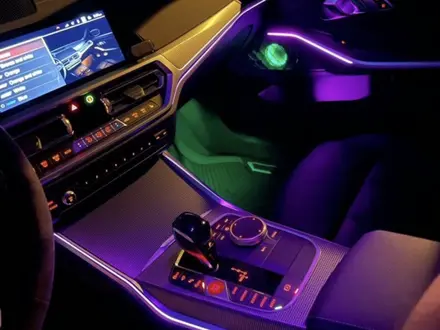 Подсветка консоли BMW G20 за 45 000 тг. в Астана – фото 3