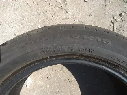 Шины 245/50 R18 — "Pirelli Cinturato P7 RunFlat" (Румыния), летни за 30 000 тг. в Астана – фото 8