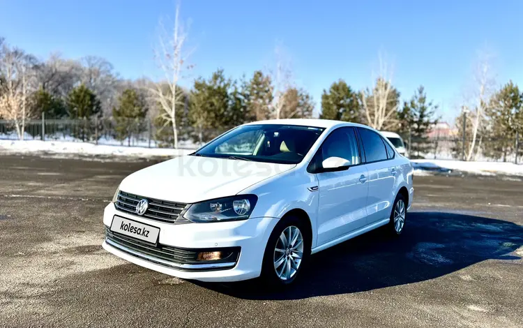 Volkswagen Polo 2016 года за 4 999 999 тг. в Алматы