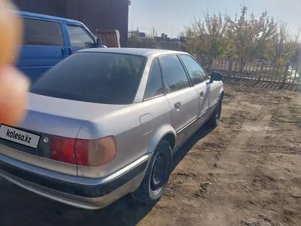 Audi 80 1991 года за 1 100 000 тг. в Кызылорда – фото 4