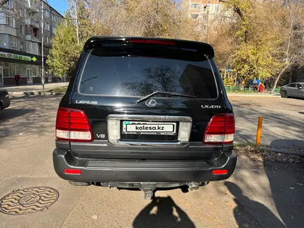 Lexus LX 470 2006 года за 15 800 000 тг. в Алматы – фото 6