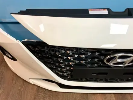 Бампер передний на Hyundai за 100 000 тг. в Алматы – фото 4