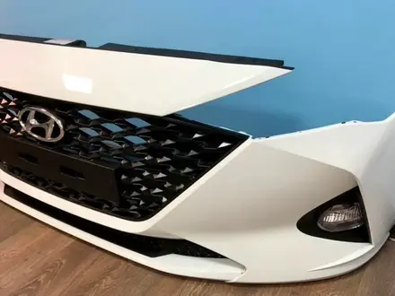 Бампер передний на Hyundai за 100 000 тг. в Алматы – фото 3