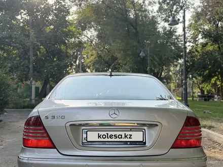 Mercedes-Benz S 320 2001 года за 7 200 000 тг. в Алматы – фото 4
