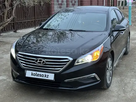 Hyundai Sonata 2015 года за 7 148 565 тг. в Кызылорда – фото 8