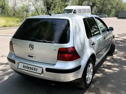 Volkswagen Golf 2001 года за 2 500 000 тг. в Алматы – фото 4