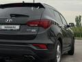 Hyundai Santa Fe 2018 года за 9 700 000 тг. в Алматы – фото 3