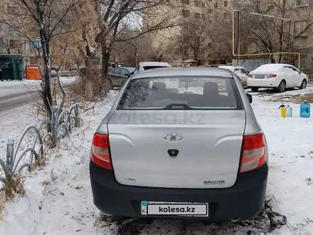 ВАЗ (Lada) Granta 2190 2012 года за 1 500 000 тг. в Актобе – фото 2