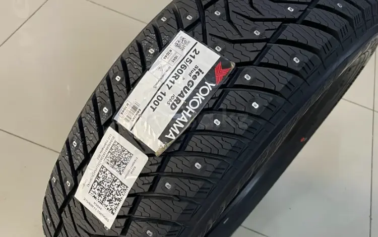 215/60R17 Yokohama 2024 Ice Guard IG65for55 100 тг. в Алматы