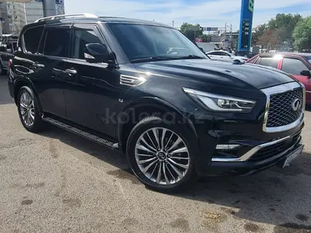 Infiniti QX80 2019 года за 21 000 000 тг. в Алматы – фото 2