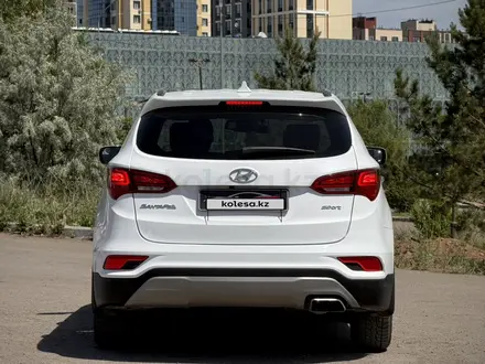 Hyundai Santa Fe 2017 года за 10 300 000 тг. в Караганда – фото 6