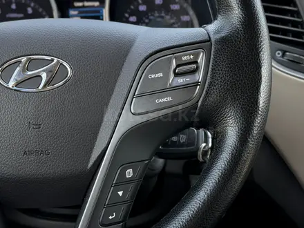 Hyundai Santa Fe 2017 года за 10 300 000 тг. в Караганда – фото 9
